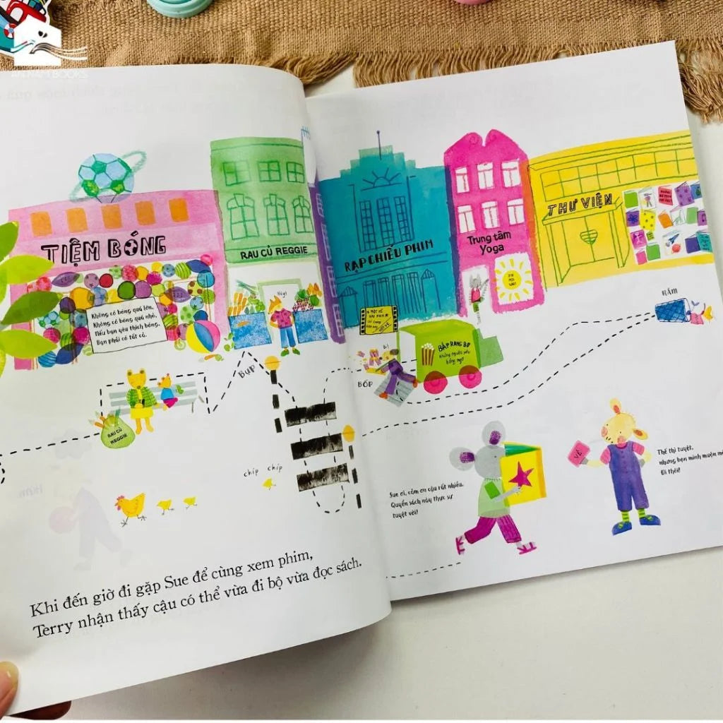Terry và cuốn sách tuyệt vời| Terry and the brilliant book