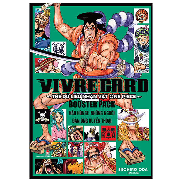 Vivre Card - Thẻ Dữ Liệu Nhân Vật One Piece Booster Pack - Hào Hùng!! Những Người Đàn Ông Huyền Thoại