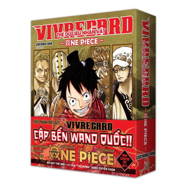 Vivre Card - Thẻ Dữ Liệu Nhân Vật One Piece - New Starter Set - Vol.1 