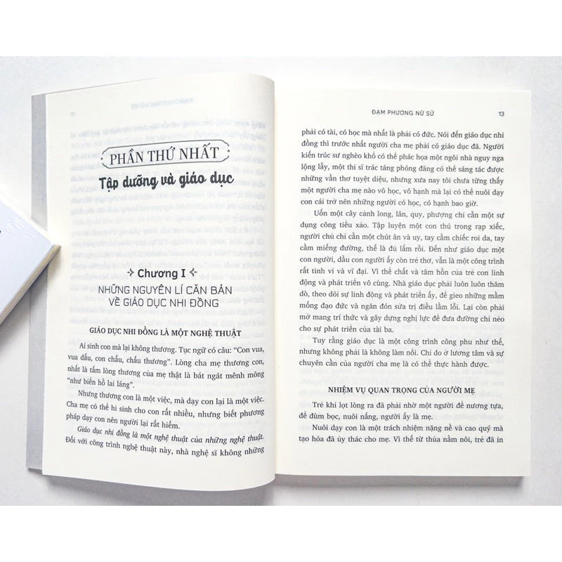 Tủ Sách Làm Cha Mẹ - Giáo Dục Nhi Đồng - Đạm Phương Nữ Sử (preorder)
