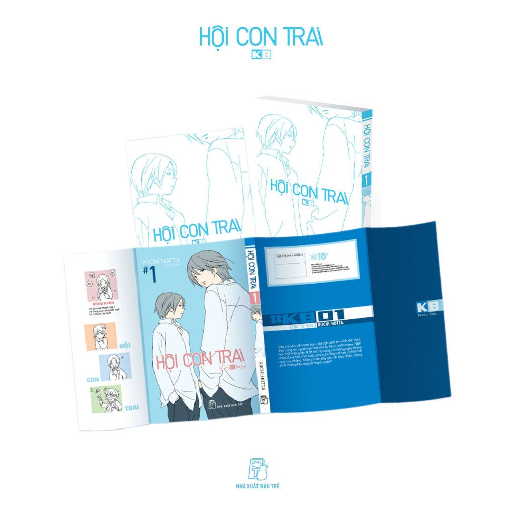 Hội con trai trọn bộ 17 cuốn Boy Association Kiichi Hotta