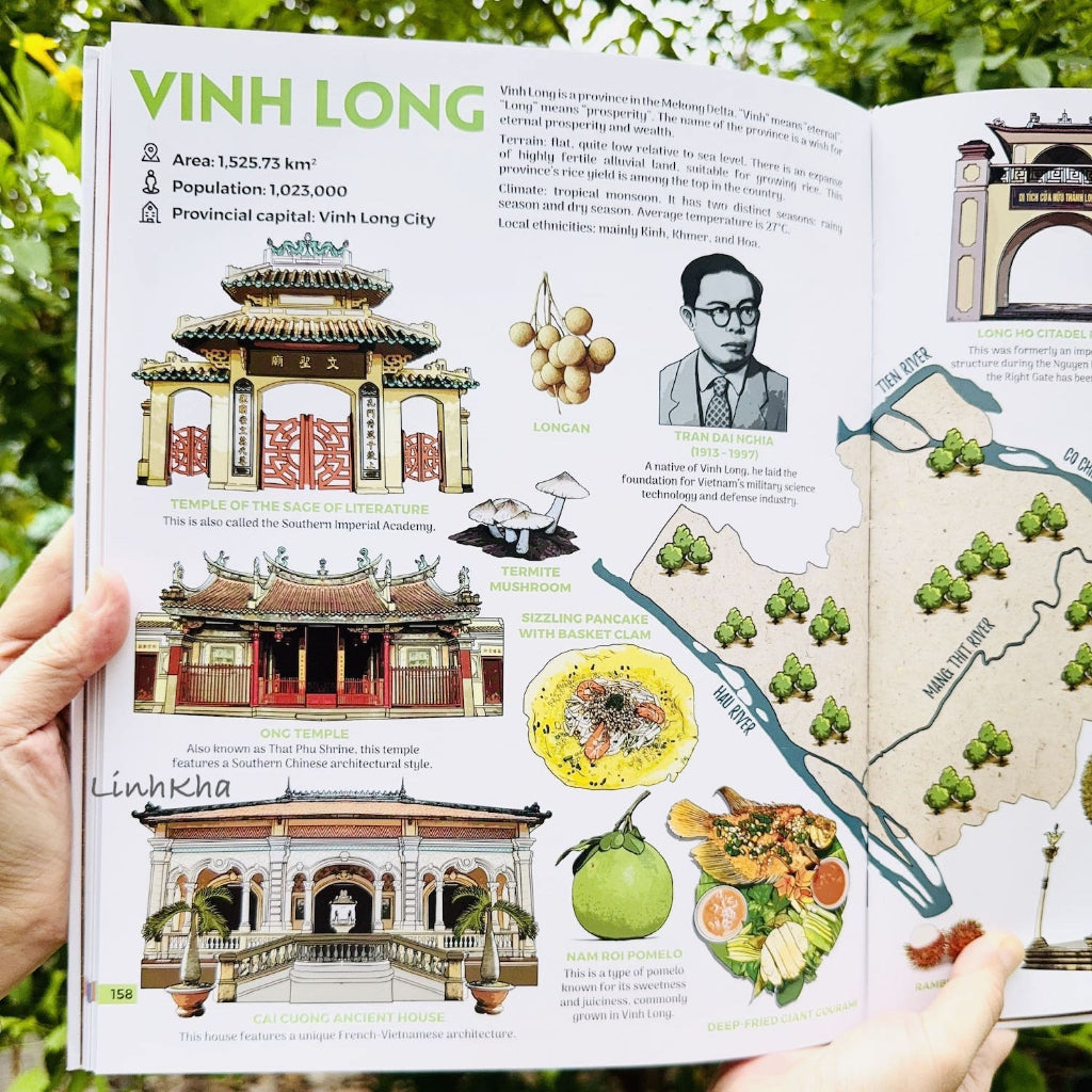 THE LAND OF CHARM A JOURNEY ACROSS VIETNAM (A picture book about Vietnam's geography)