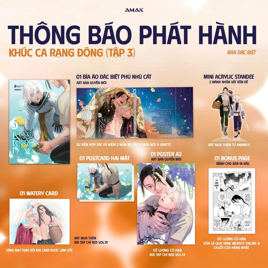 KHÚC CA RẠNG ĐÔNG - TẬP 3 - Bản đặc biệt và bản thường