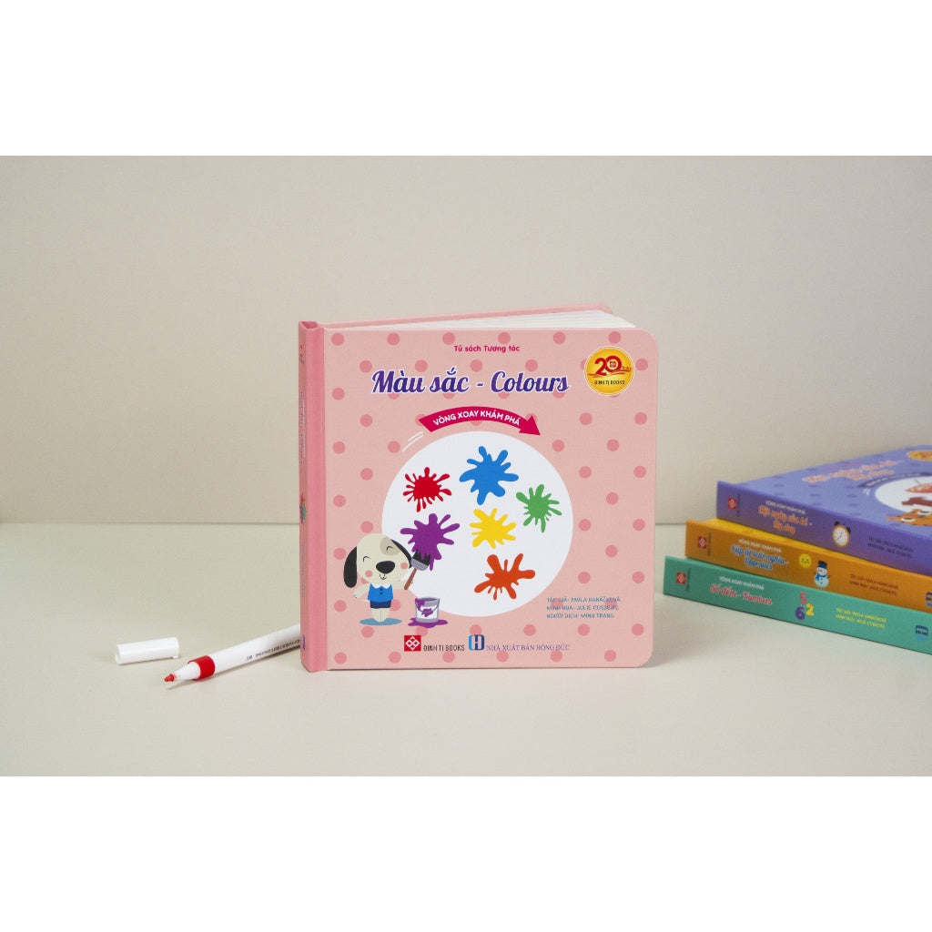 Vòng Xoay Khám Phá – Interactive Vietnamese-English Books for Babies 0–3