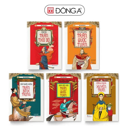  Combo 5 cuốn Đông A Heroic Spirit - Hào khí Đông A (Bản tiếng Anh)