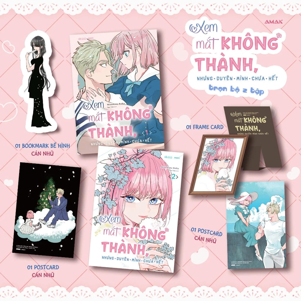 Truyện tranh - Xem Mắt Không Thành, Nhưng Duyên Mình Chưa Hết - Combo Tập 1+2