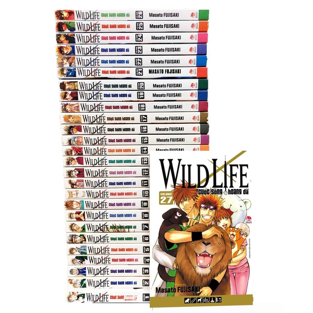 Trọn bộ Wild Life Cuộc sống hoang dã trọn bộ 27 cuốn