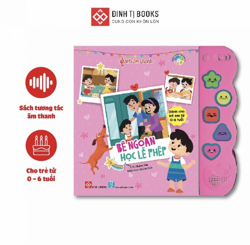 Sách âm thanh Bé ngoan học lễ phép