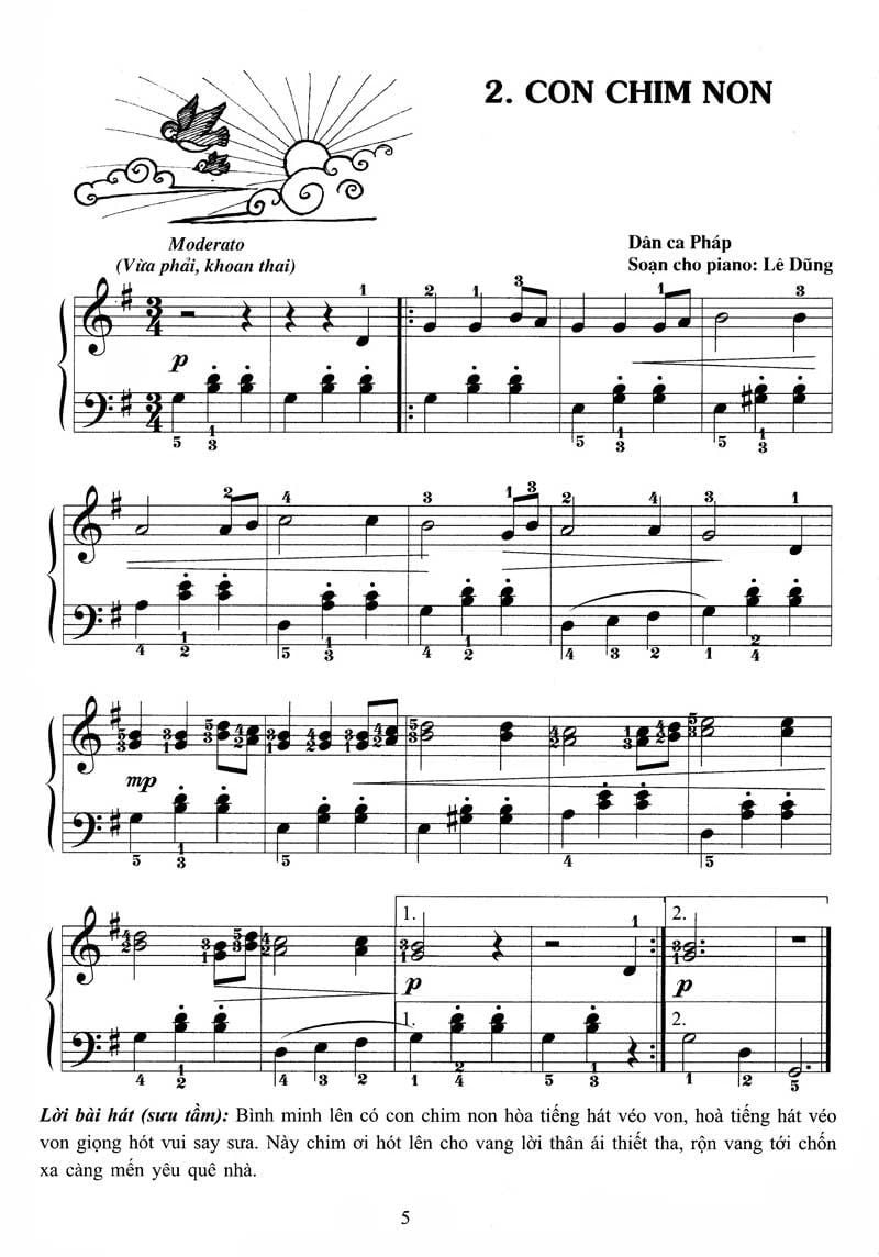 Piano Cho Thiếu Nhi - Tuyển Tập 220 Tiểu Phẩm Nổi Tiếng (Kèm File Audio) (Preorder) (Piano learning books for kids)