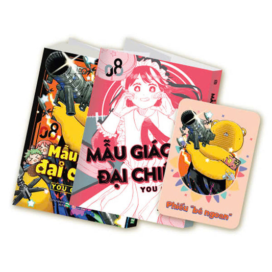 Mẫu Giáo Đại Chiến - Tập 8 - Bản Đặc Biệt - Tặng Kèm Phiếu Bé Ngoan