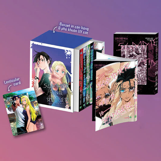 Summer Time Render - Vòng Lặp Mùa Hè - Tập 10 - Made In Black - Bản Đặc Biệt - Tặng Kèm Boxset + Lenti Card
