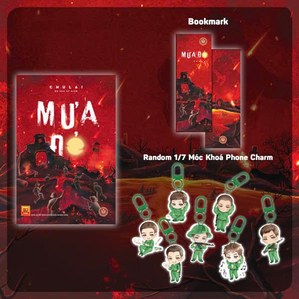 Mưa Đỏ - Ấn Bản Kỷ Niệm - Bìa Cứng