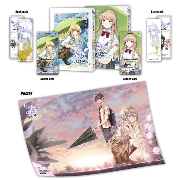 Combo [Manga] Thiên Sứ Nhà Bên - After The Rain: Tập 1 + Tập 2 (Bộ 2 Tập)