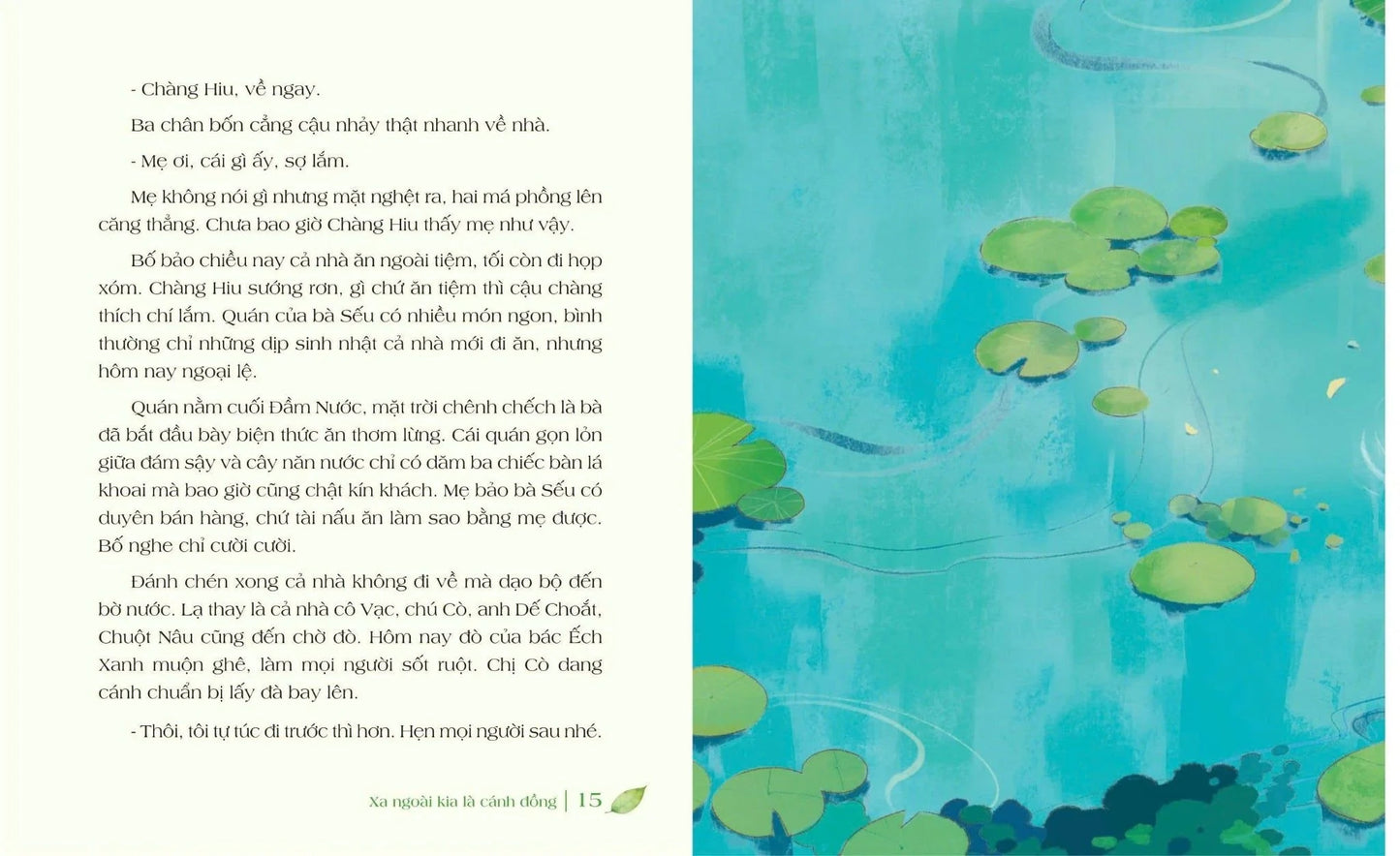 Xa ngoài kia cánh đồng