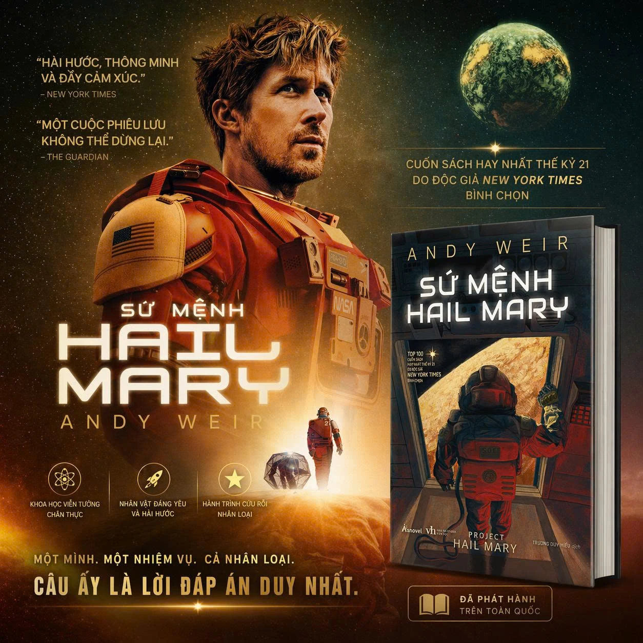 Sứ Mệnh Hail Mary - Project Hail Mary in Vietnamese - Andy Weir