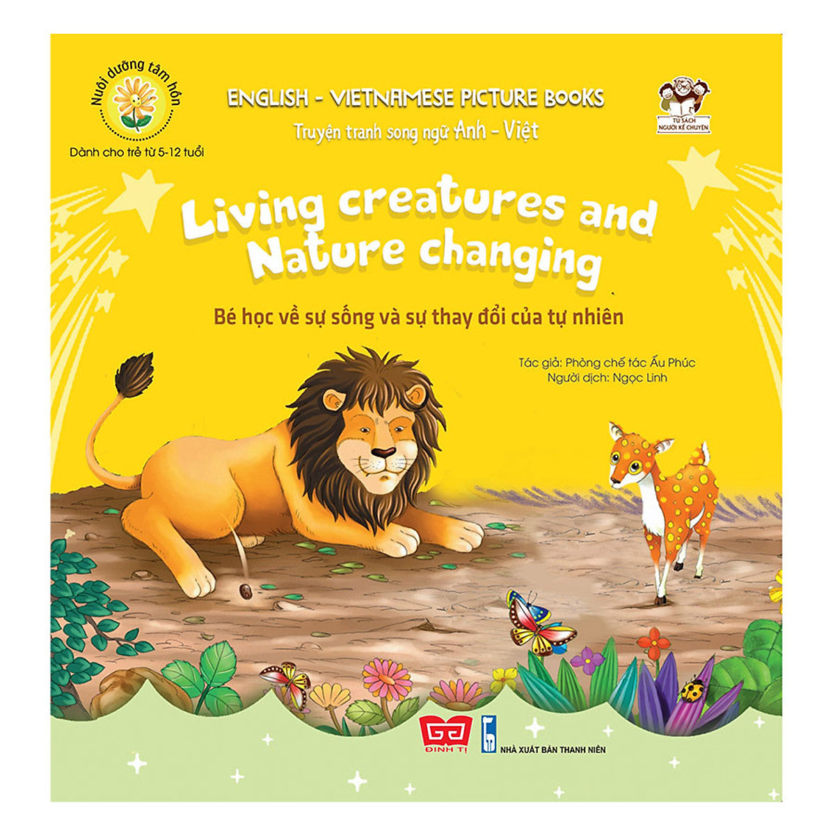 Combo 10 Nuôi Dưỡng Tâm Hồn Truyện song ngữ—Combo 10 bilingual Vietnamese-English children books for children's emotional and soul searching