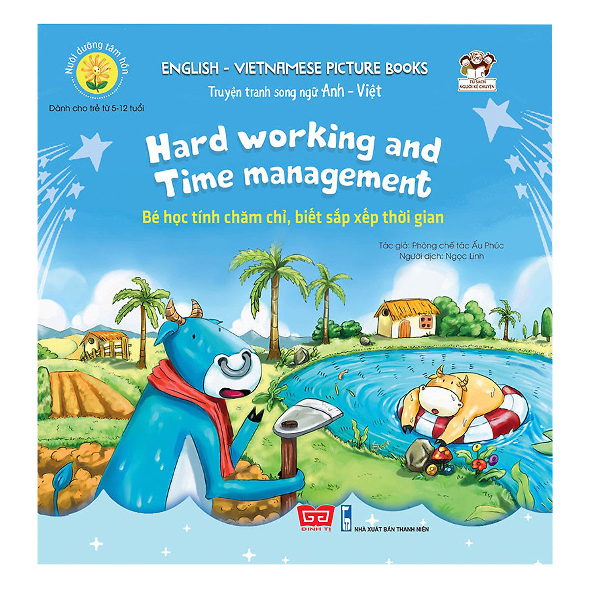 Combo 10 Nuôi Dưỡng Tâm Hồn Truyện song ngữ—Combo 10 bilingual Vietnamese-English children books for children's emotional and soul searching