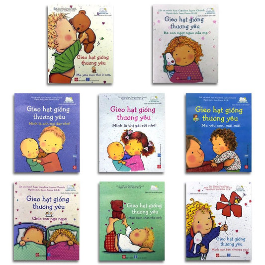 Gieo hạt giống yêu thương - Combo 8 cuốn
