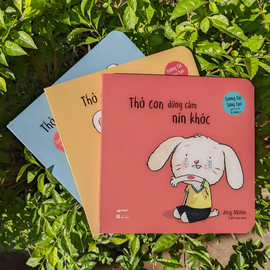 Thỏ con tương tác, sáng tạo - Bộ sách tương tác