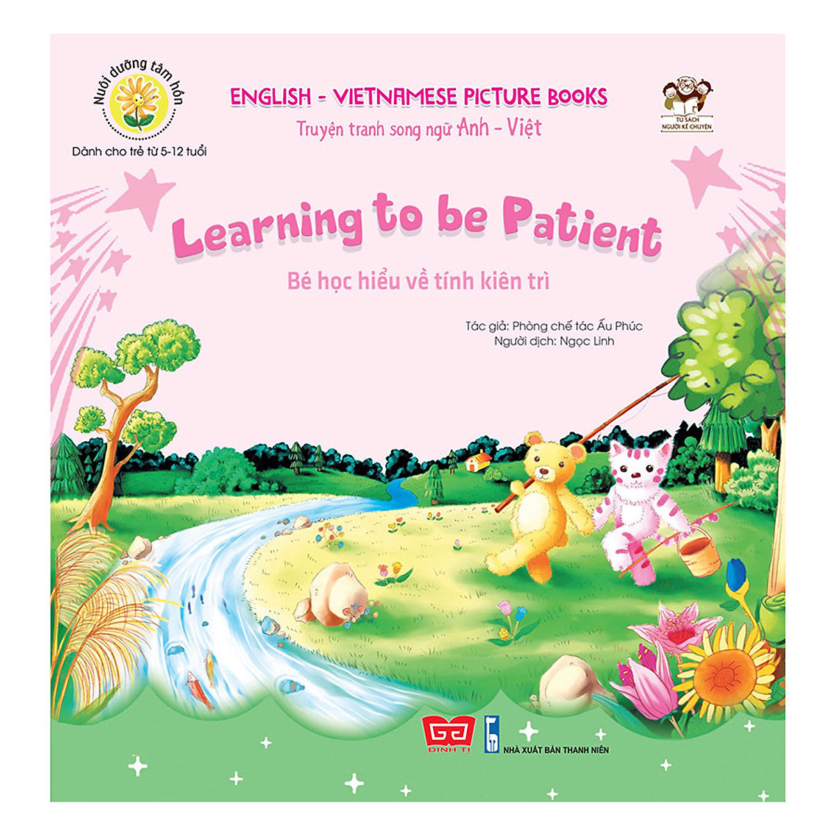 Combo 10 Nuôi Dưỡng Tâm Hồn Truyện song ngữ—Combo 10 bilingual Vietnamese-English children books for children's emotional and soul searching