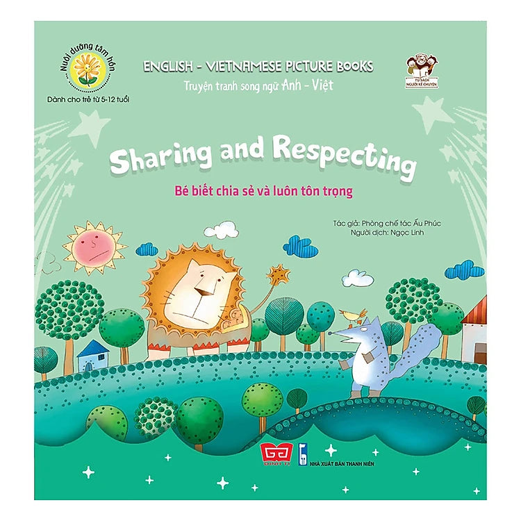 Combo 10 Nuôi Dưỡng Tâm Hồn Truyện song ngữ—Combo 10 bilingual Vietnamese-English children books for children's emotional and soul searching