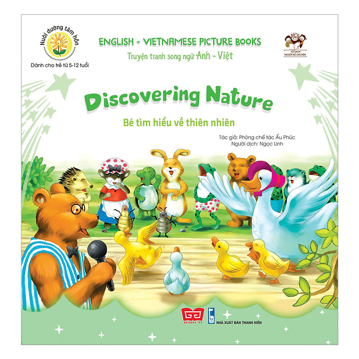 Combo 10 Nuôi Dưỡng Tâm Hồn Truyện song ngữ—Combo 10 bilingual Vietnamese-English children books for children's emotional and soul searching