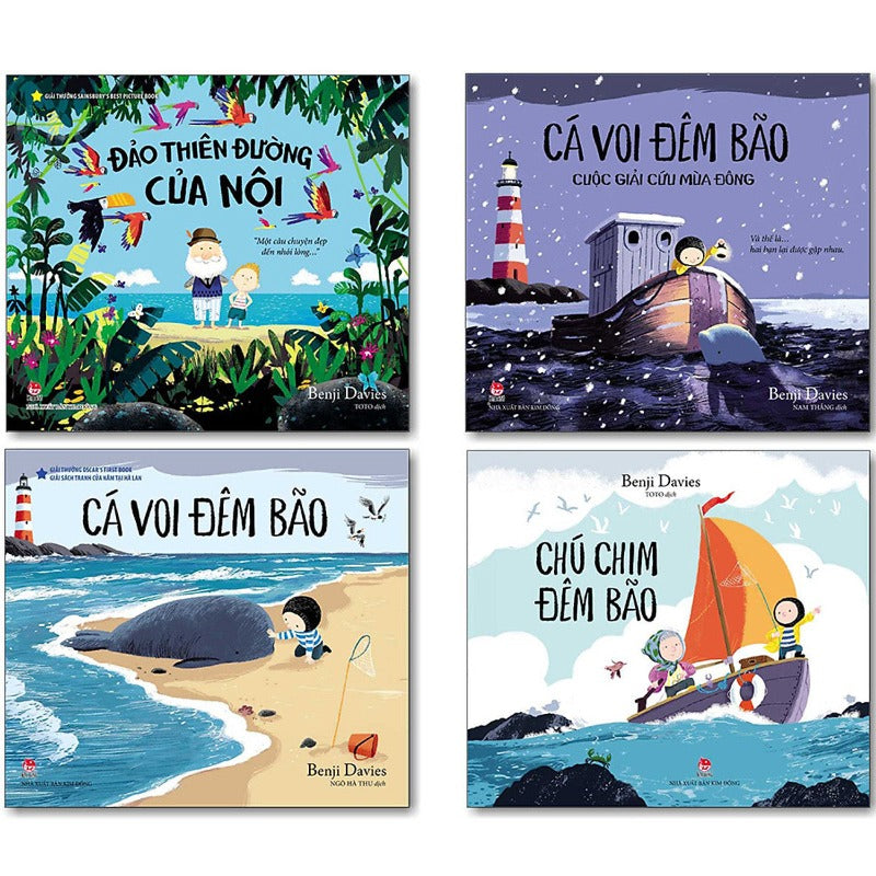 boxset ca voi dem bao Vietnamese children book