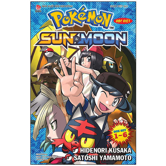 Boxset Pokémon Đặc Biệt SUN & MOON (Bộ 6 Tập)