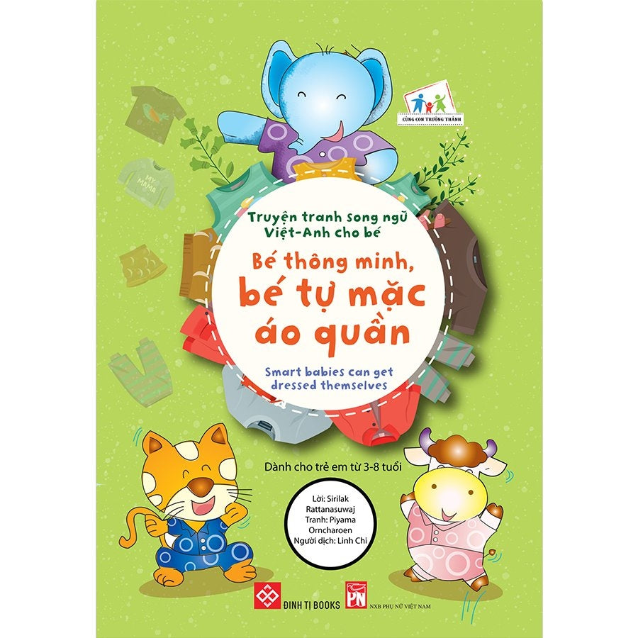 Combo 12 cuốn Truyện tranh song ngữ dạy kĩ năng cho bé- Combo 12 Bilingual Vietnamese English books for children