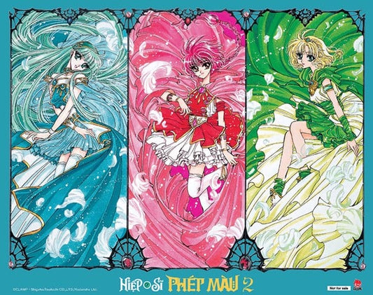 Boxset Hiệp Sĩ Phép Màu: Magic Knight Rayearth (Bộ 3 Cuốn) - Phần II - Tặng Kèm 01 Postcard Ivory (Số Lượng có Hạn)