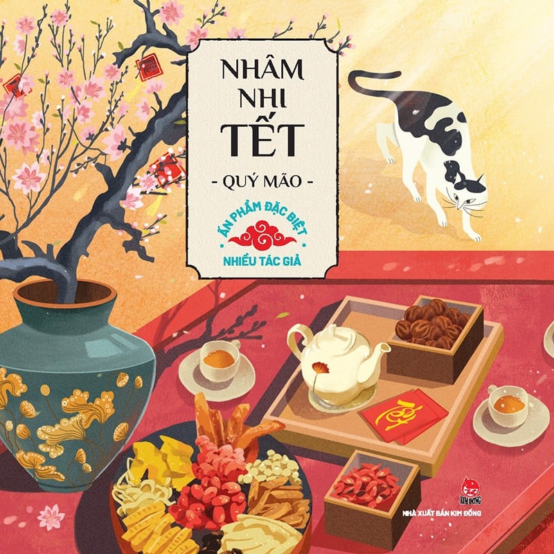 Nhâm Nhi Tết Quí Mão Bìa Cứng—The Tết book for the Year of Cat 2023 for children (Hard Cover)