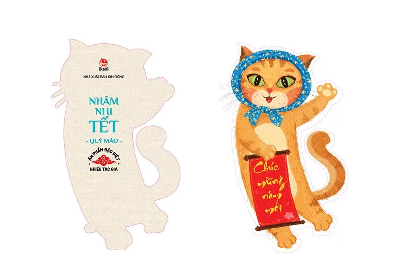 Nhâm Nhi Tết Quí Mão Bìa Cứng—The Tết book for the Year of Cat 2023 for children (Hard Cover)