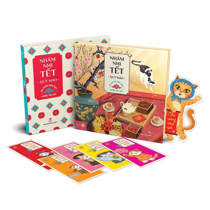 Nhâm Nhi Tết Quí Mão Bìa Cứng—The Tết book for the Year of Cat 2023 for children (Hard Cover)